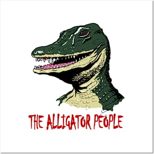 Alligator People Mani Yack Posters and Art